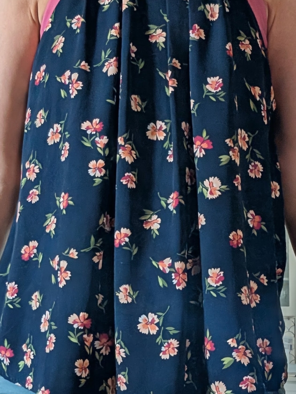 Forever 21 Black Floral Camisole